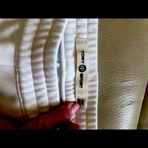 Tory Burch wht Xs side button women’s white pants